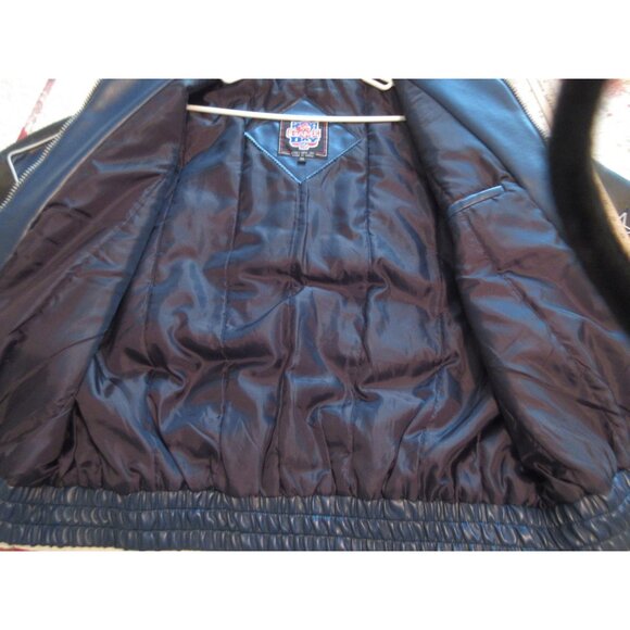 Dallas Cowboys Mens Jacket XL Faux Leather NFL Essex Game Day New Without Tags - Picture 16 of 16